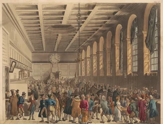 La « Long Room », Custom House