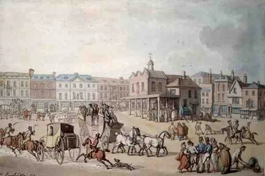 La place du marché, Kingston-upon-Thames