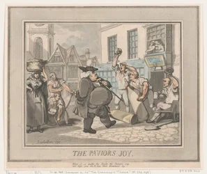 La joie du paveur, 1792