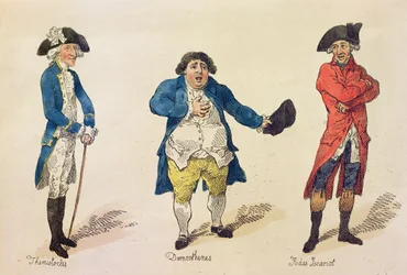 Les candidats rivaux, frontispice du livre Histoire de l