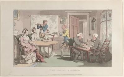 La soirée sociale, du Vicaire de Wakefield, 1er mai 1817