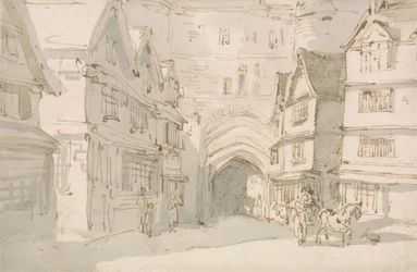 La porte sud, Exeter