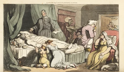 Le squelette de la Mort vient chercher le Docteur