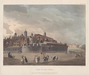 Vue de la tour, 1er octobre 1809