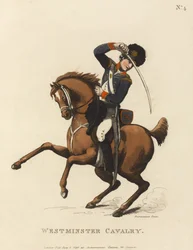 Cavalerie de Westminster, vers 1799