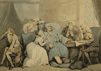 Rédaction du testament, 1786