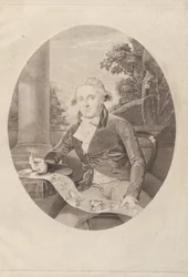 Henry William Bunbury dessinant son long menuet