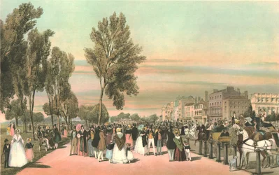 Hyde Park près de Grosvenor Gate