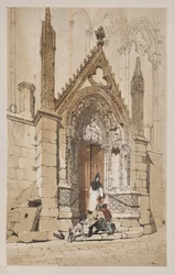 Architecture Pittoresque à Paris, Gand, Anvers, Rouen: Porte Rouge, Nôtre Dame, Paris