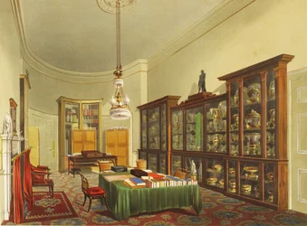 La salle du secrétaire, Apsley House, par T. Boys, 1853