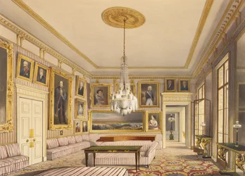 Le Salon Rayé, Apsley House, 1853