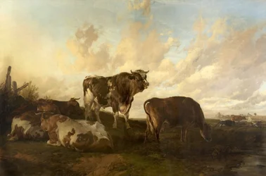 Repos dans les prés, 1851