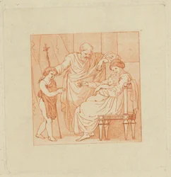 [Un de] Deux albums, contenant un total de 213 dessins de Stothard pour des illustrations de livres