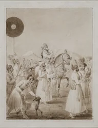 Portrait de Maharana Bhim Singh d