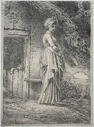 Spécimens de Polyautographie : La Pomme Perdue, 1803