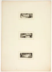 Studie für eine Platte aus Telemachus