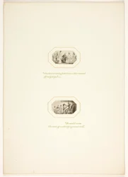 Étude pour une planche de La tâche
