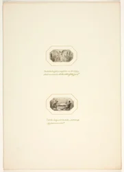 Étude pour une planche de « The Task »