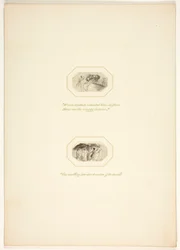 Étude pour une planche de La Tâche