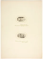Étude pour une planche de La Tâche