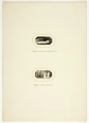 Étude pour une planche de Les Triomphes de la Tempérance, dans le Royal Engagements Pocket Book de 1796
