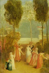 Le jardin, c.1820