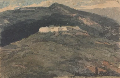 Fort Putnam depuis le salon du capitaine Philips. W. P. 1ère tentative, d