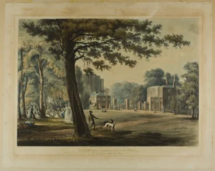 Entrée du parc de Richmond