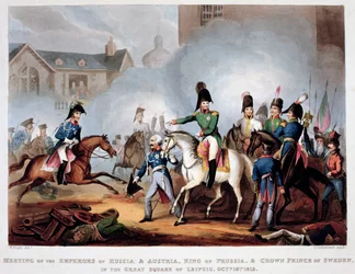 Les commandants alliés à Leipzig, 1813-1815