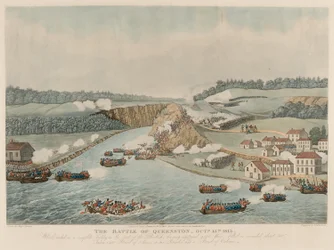 La bataille de Queenston, 13 octobre 1813