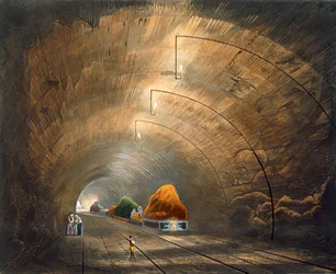 Le Tunnel, chemin de fer de Liverpool et Manchester