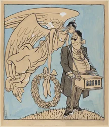 Le Roland de Berlin; Simplicissimus IX/13, 1905