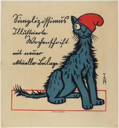 Affiche publicitaire pour le Simplicissimus