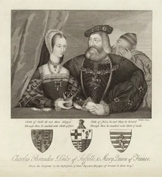 Charles Brandon Duc de Suffolk et Marie Reine de France