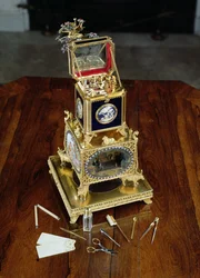 Automate musical, nécessaire et montre, par Thomas Weekes, c.1800