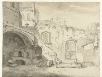 Cour intérieure romaine