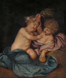 Deux enfants en bas âge