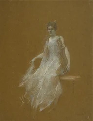 La dame en blanc
