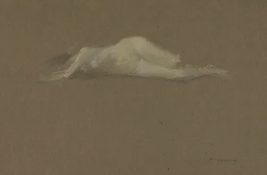 Femme nue sur le côté