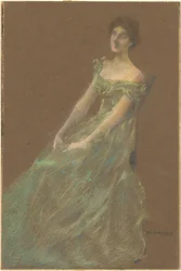 La robe verte