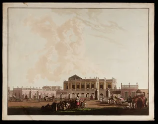 Ancienne maison du gouvernement des vues de Calcutta