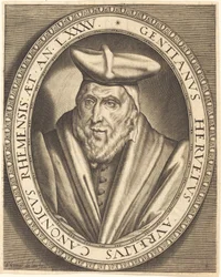 Gentien Hervet, chanoine de Reims