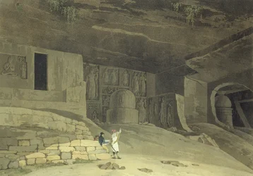 Partie des grottes de Kanaree, Salsette, planche 62 de 