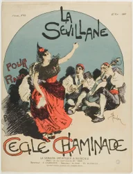 Ouverture de La femme de Séville, pour piano, par Cécile Chaminade