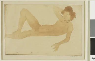 Femme nue couchée