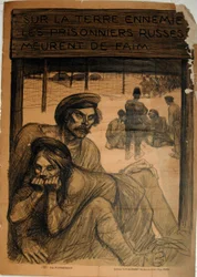 LE SOL ENNEMI - LES PRISONNIERS RUSSES - MEURENT DE FAIM