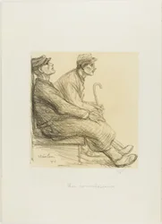 Les convalescents, planche deux d