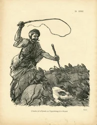 Illustration de Steinlen (1859-1923) dans Le Canard sauvage