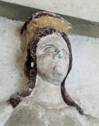 Tombe thrace de Sveshtari, détail (statue de femme en Atlas), 3ème siècle av. J.-C.