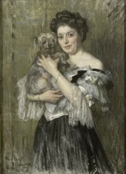 Maria Catharina Josephine Jordan (1866-1948). Épouse du peintre George Hendrik Breitner